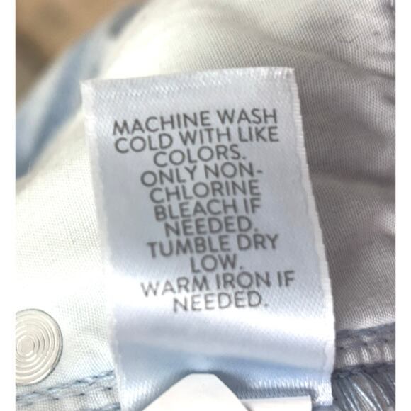 J.Jill Jeans, High Rise Cropped, Light Wash, Stretch, Women's Size 12 - Picture 6 of 6